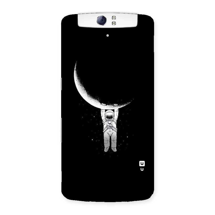 Hanging Astronaut Back Case for Oppo N1