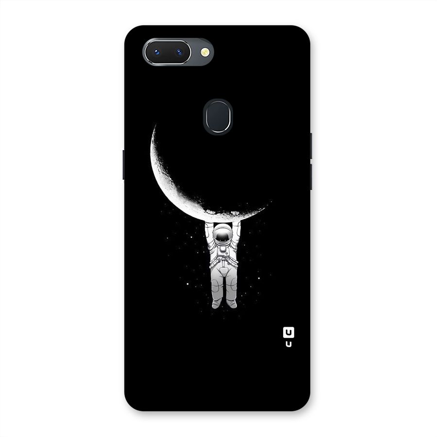 Hanging Astronaut Back Case for Oppo Realme 2