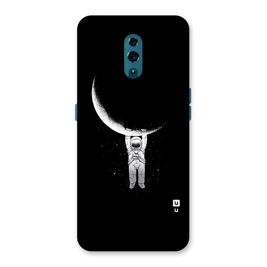Hanging Astronaut Back Case for Oppo Reno