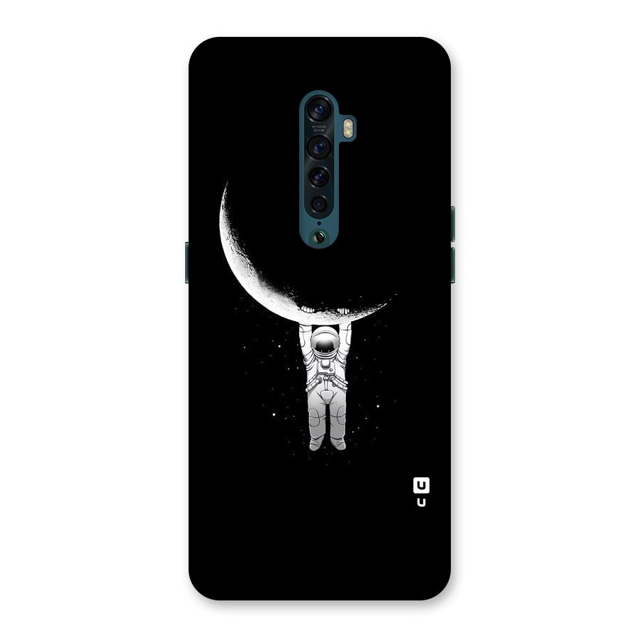 Hanging Astronaut Back Case for Oppo Reno2