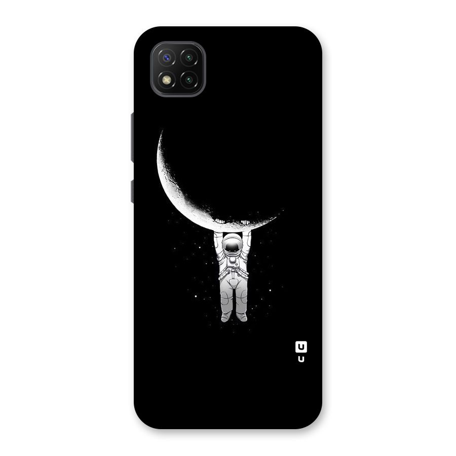 Hanging Astronaut Back Case for Poco C3