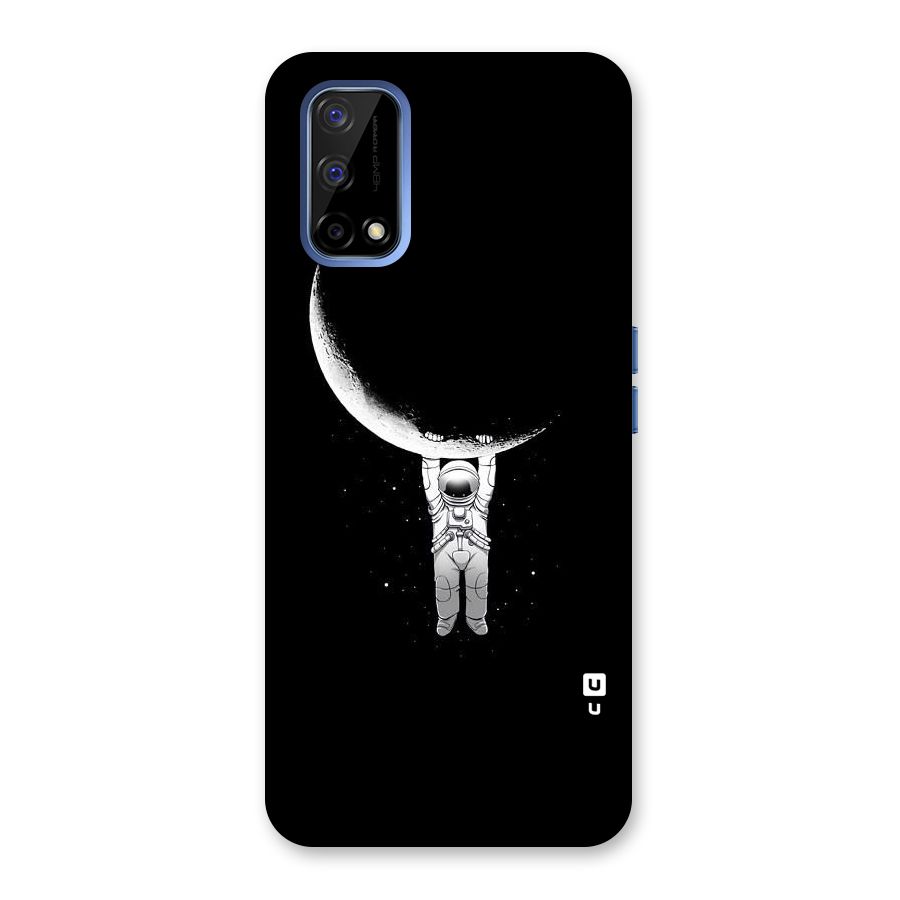 Hanging Astronaut Back Case for Realme Narzo 30 Pro