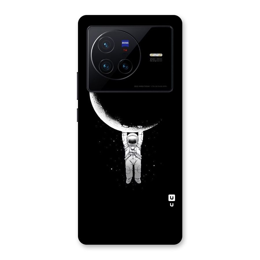 Hanging Astronaut Back Case for Vivo X80