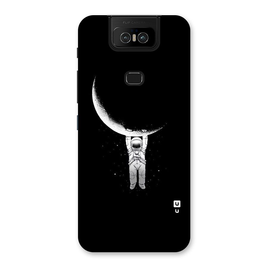 Hanging Astronaut Back Case for Zenfone 6z