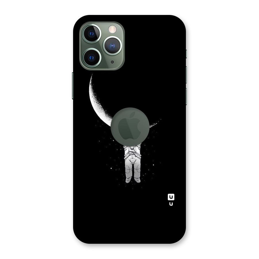 Hanging Astronaut Back Case for iPhone 11 Pro Logo  Cut