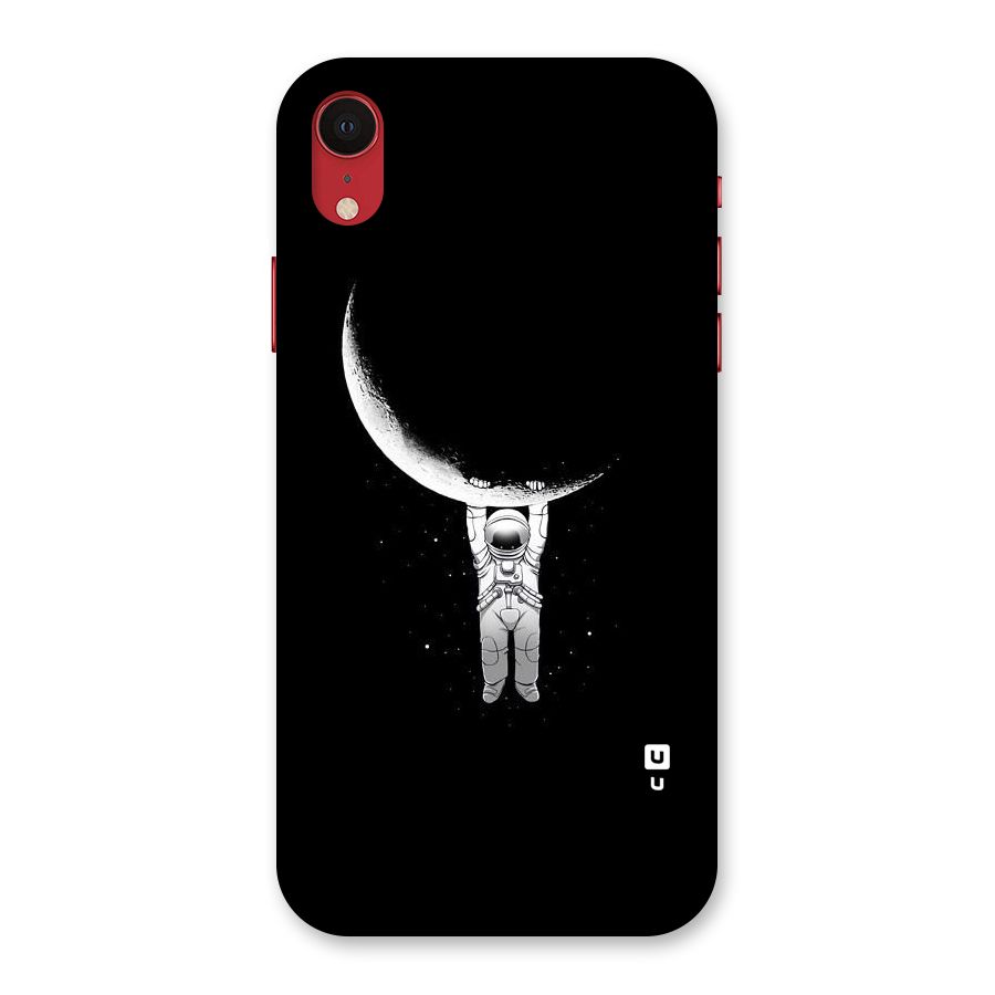 Hanging Astronaut Back Case for iPhone XR
