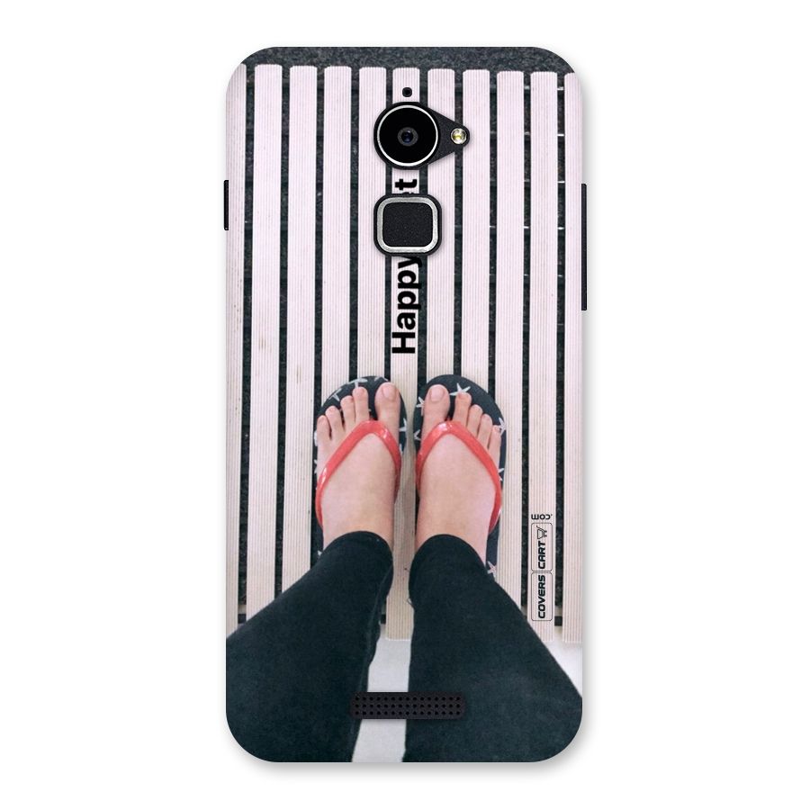 Happy Feet Back Case for Coolpad Note 3 Lite