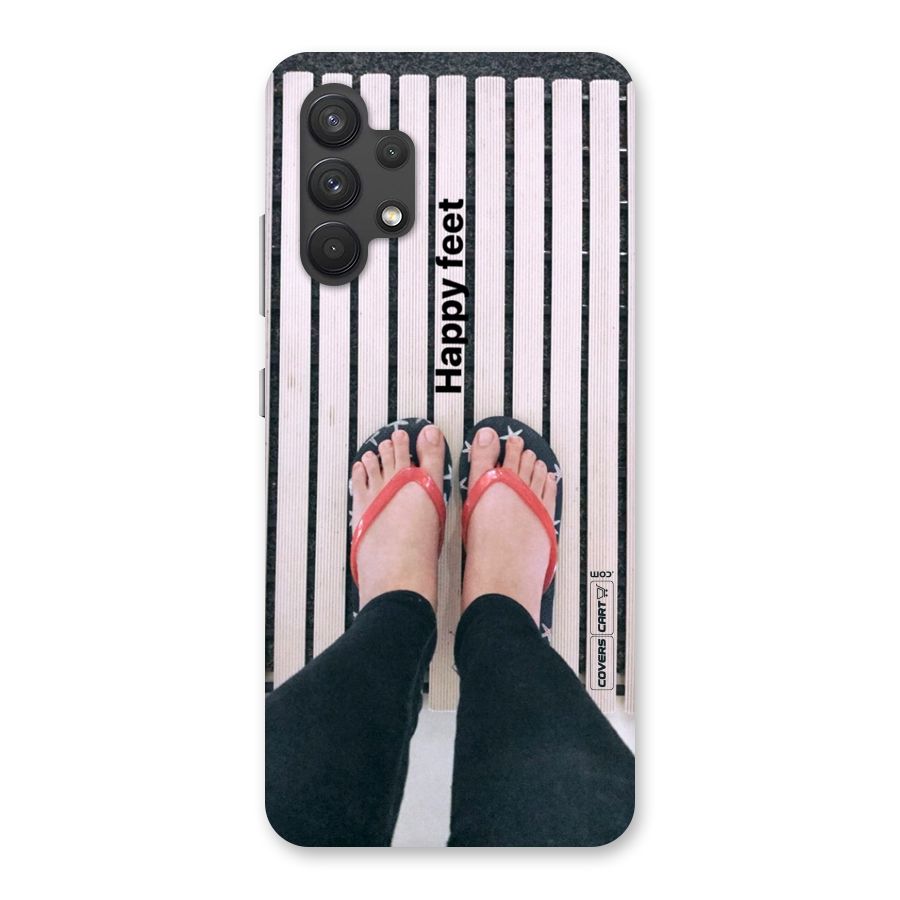 Happy Feet Back Case for Galaxy A32