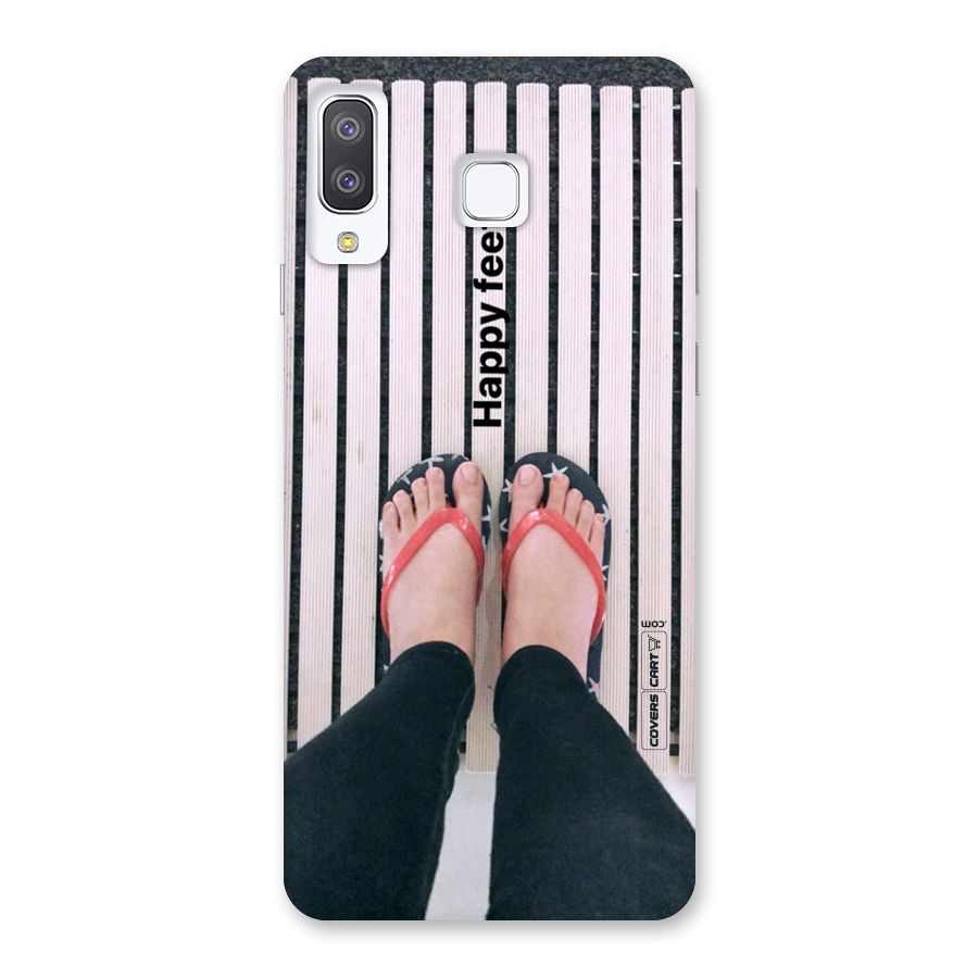 Happy Feet Back Case for Galaxy A8 Star