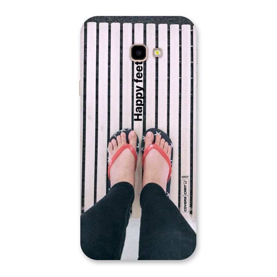 Happy Feet Back Case for Galaxy J4 Plus