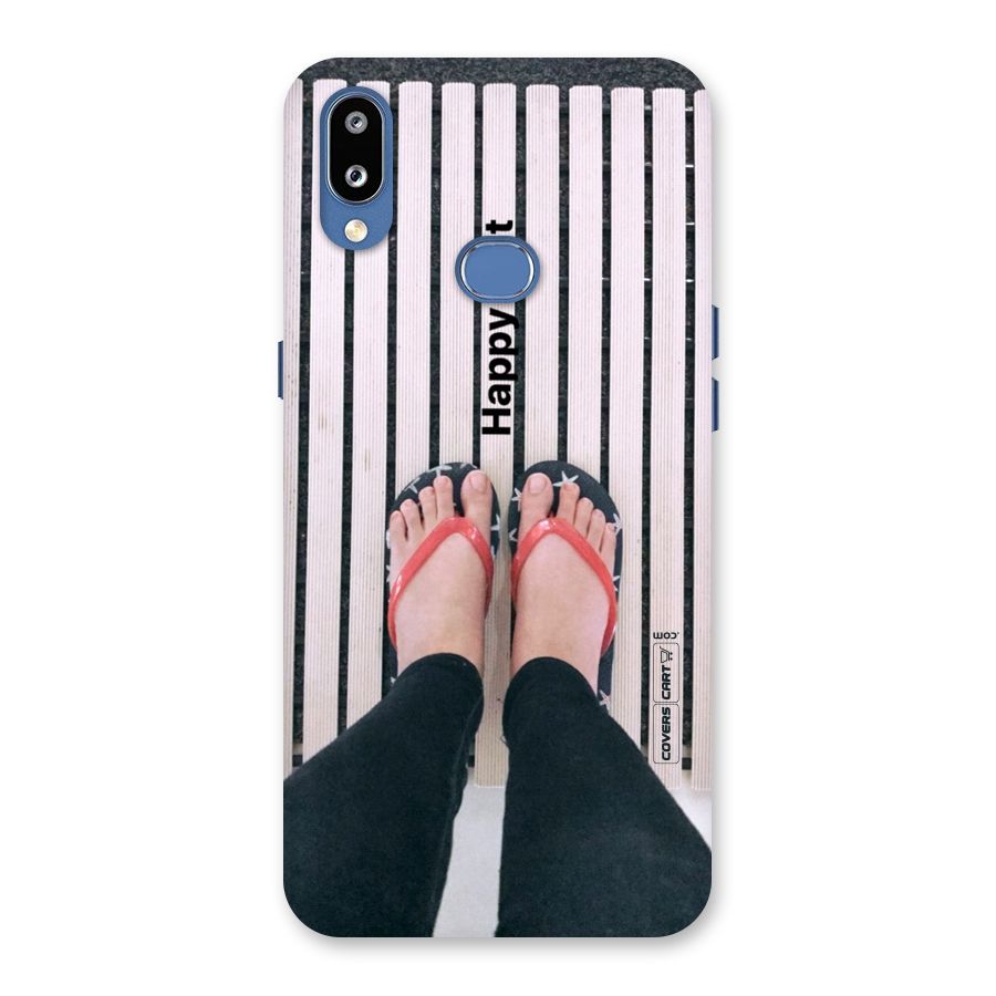 Happy Feet Back Case for Galaxy M01s