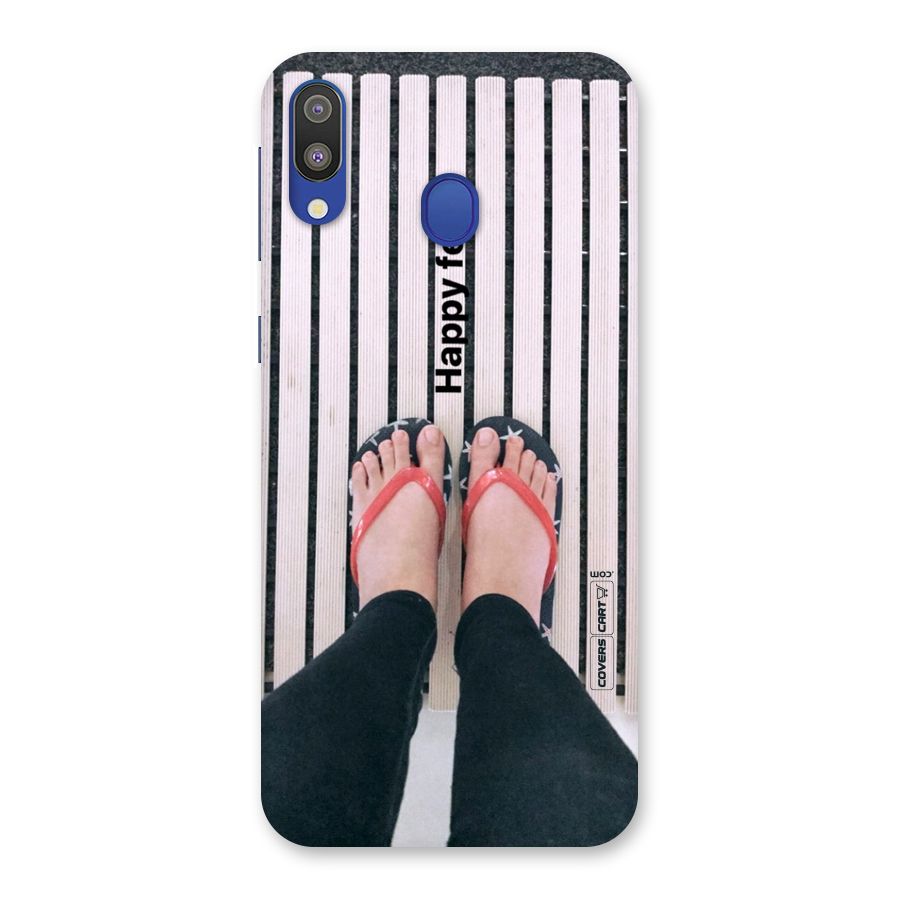 Happy Feet Back Case for Galaxy M20