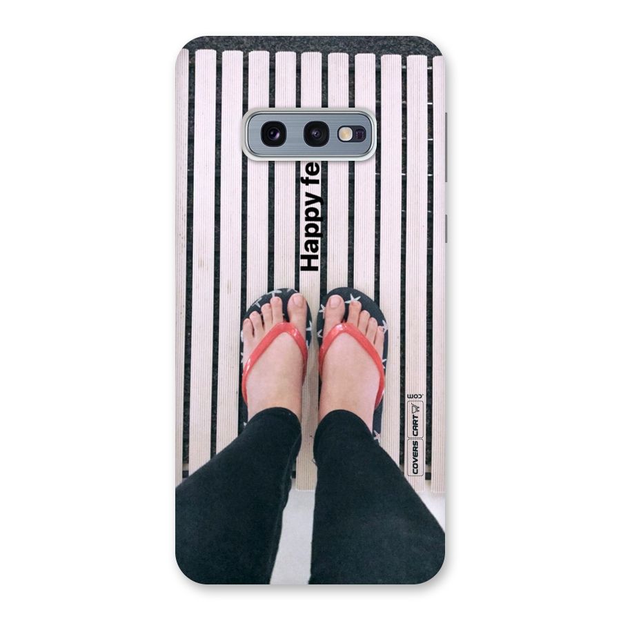 Happy Feet Back Case for Galaxy S10e