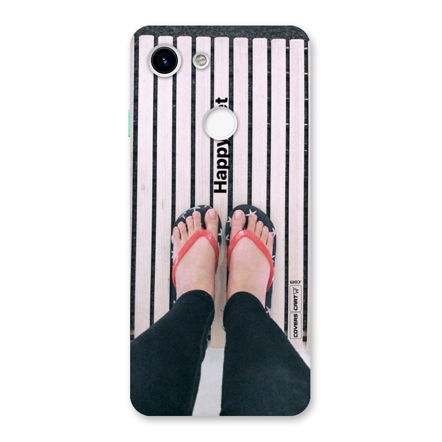 Happy Feet Back Case for Google Pixel 3