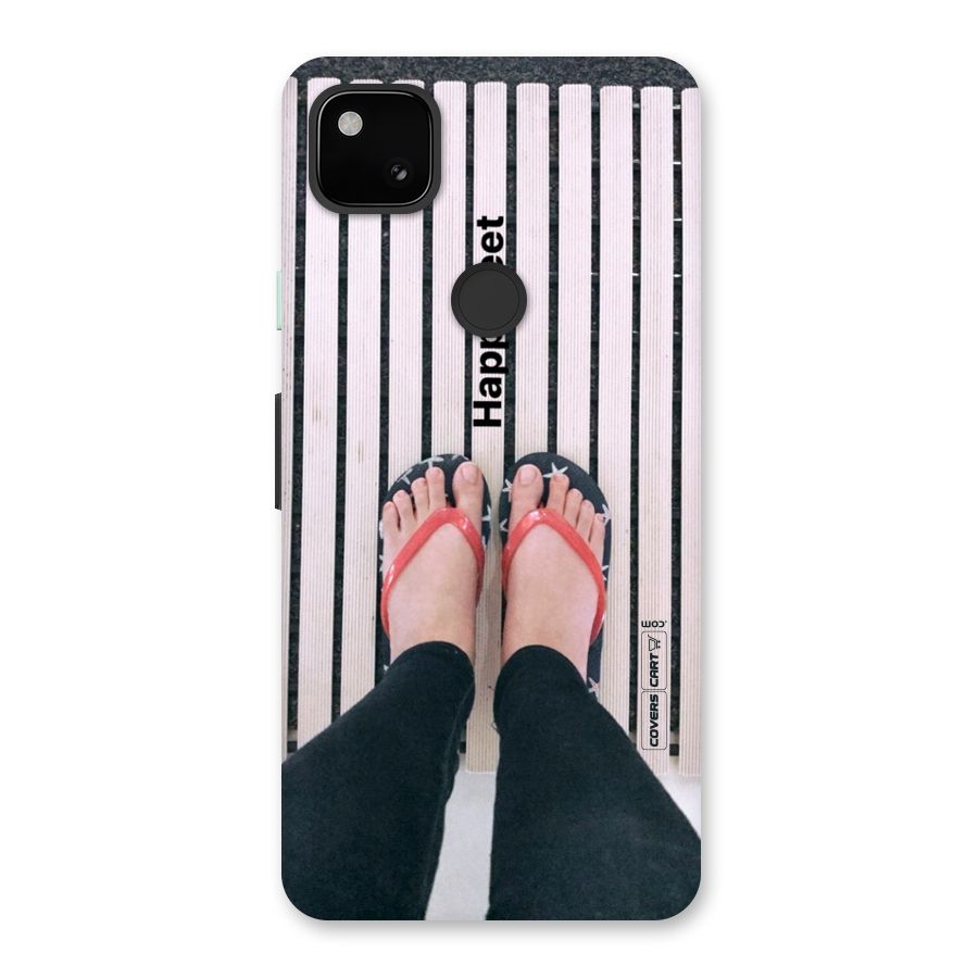 Happy Feet Back Case for Google Pixel 4a