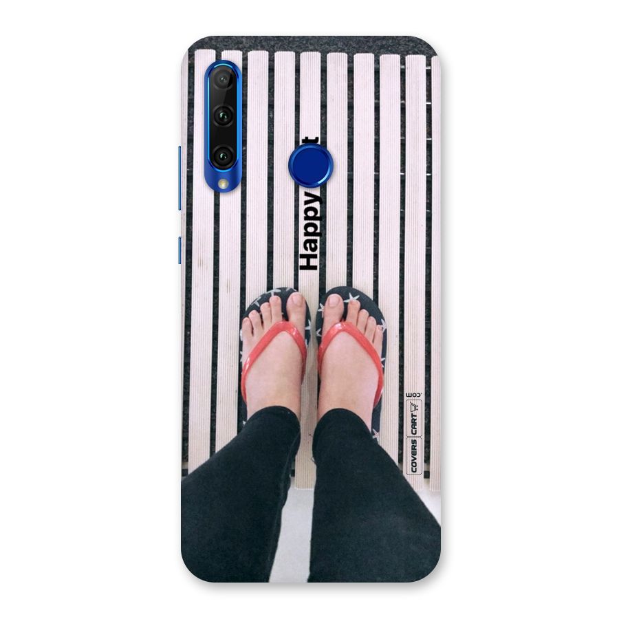 Happy Feet Back Case for Honor 20i