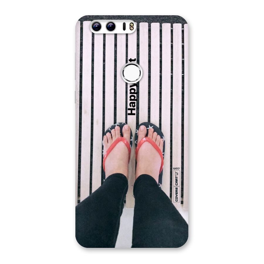 Happy Feet Back Case for Honor 8