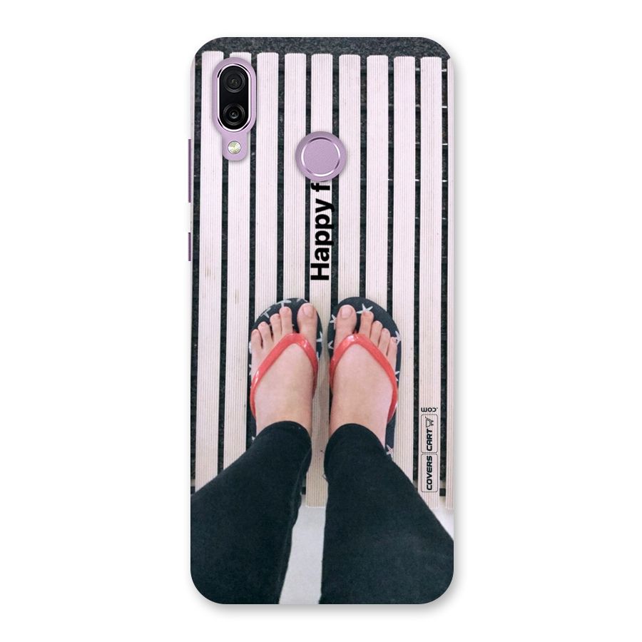 Happy Feet Back Case for Honor Play