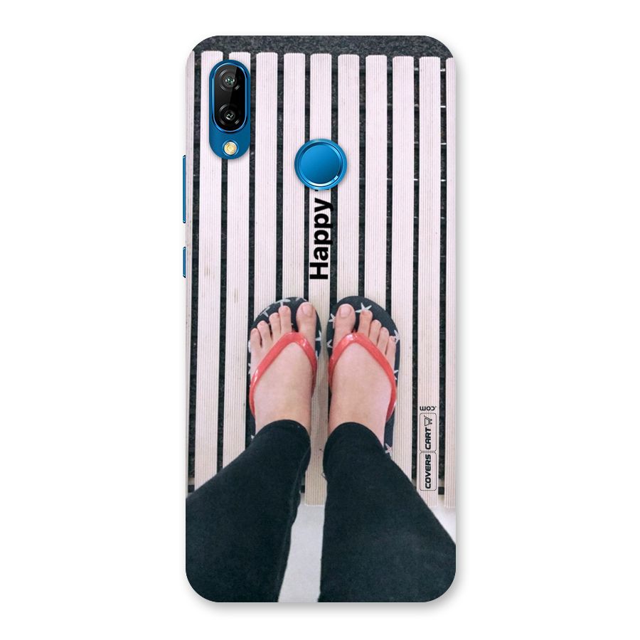Happy Feet Back Case for Huawei P20 Lite