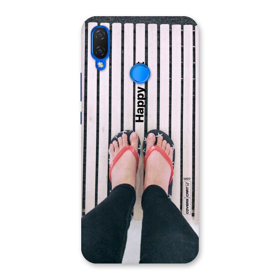 Happy Feet Back Case for Huawei P Smart+