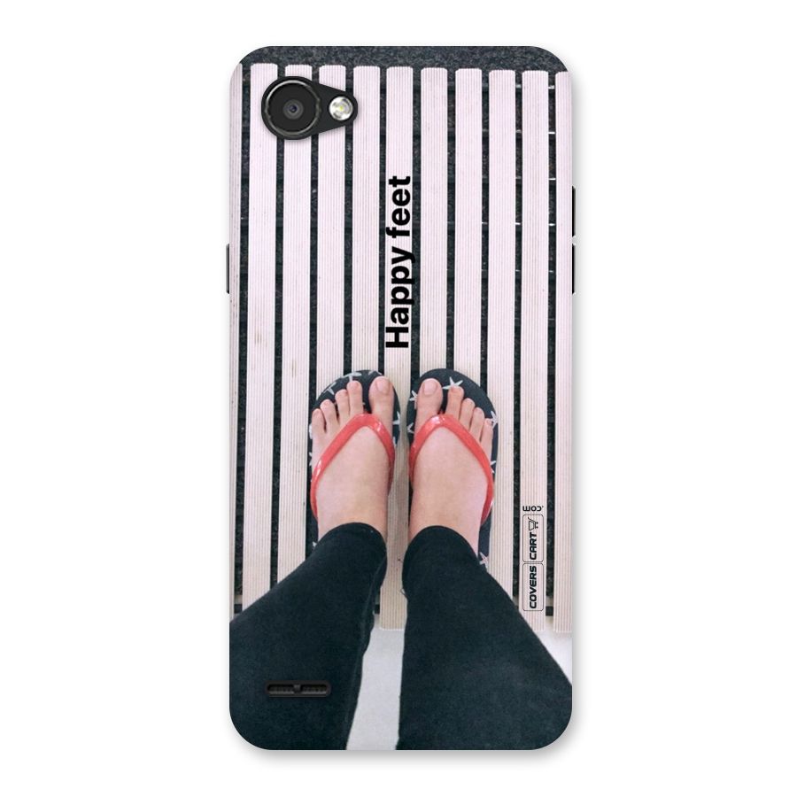 Happy Feet Back Case for LG Q6