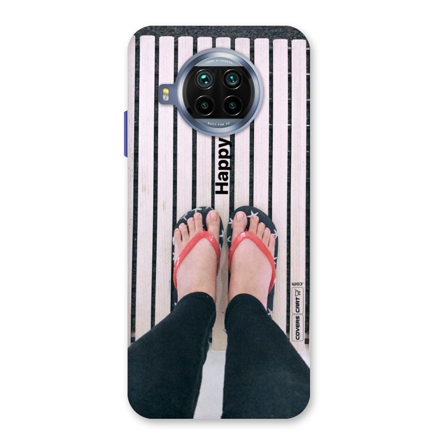 Happy Feet Back Case for Mi 10i