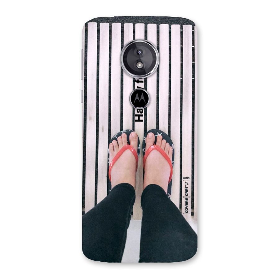 Happy Feet Back Case for Moto E5