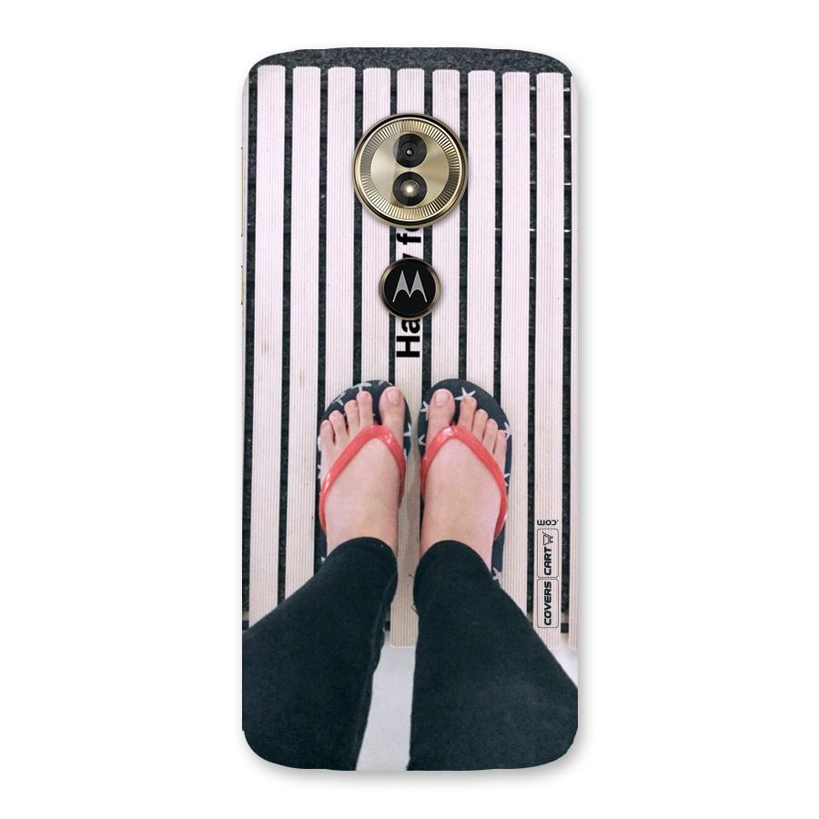 Happy Feet Back Case for Moto G6 Play