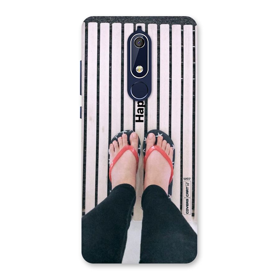 Happy Feet Back Case for Nokia 5.1