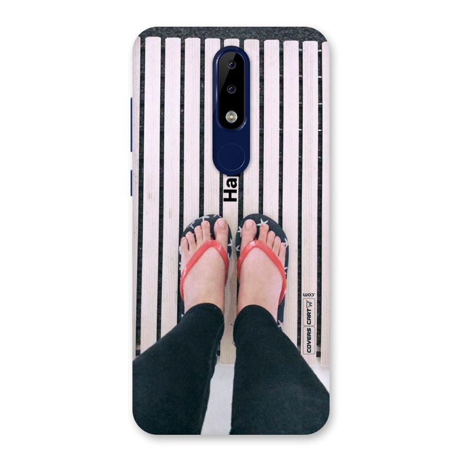 Happy Feet Back Case for Nokia 5.1 Plus