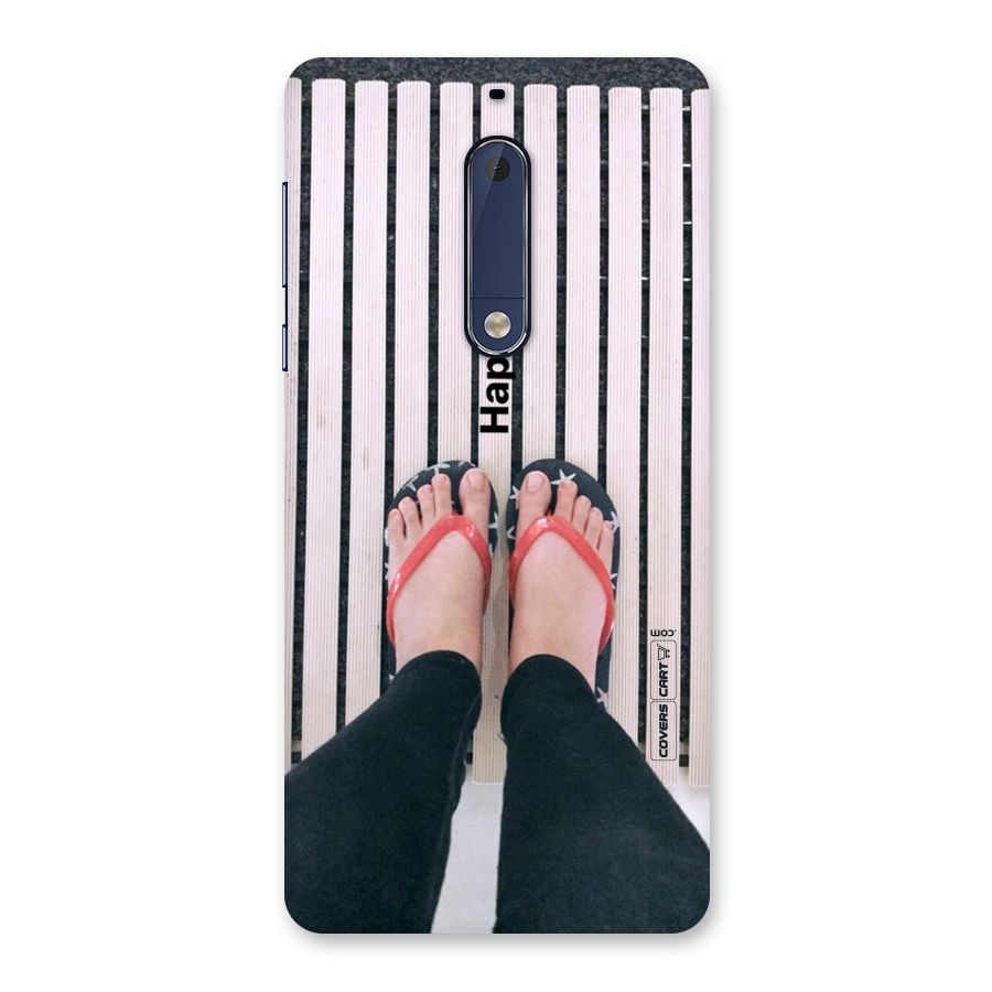 Happy Feet Back Case for Nokia 5