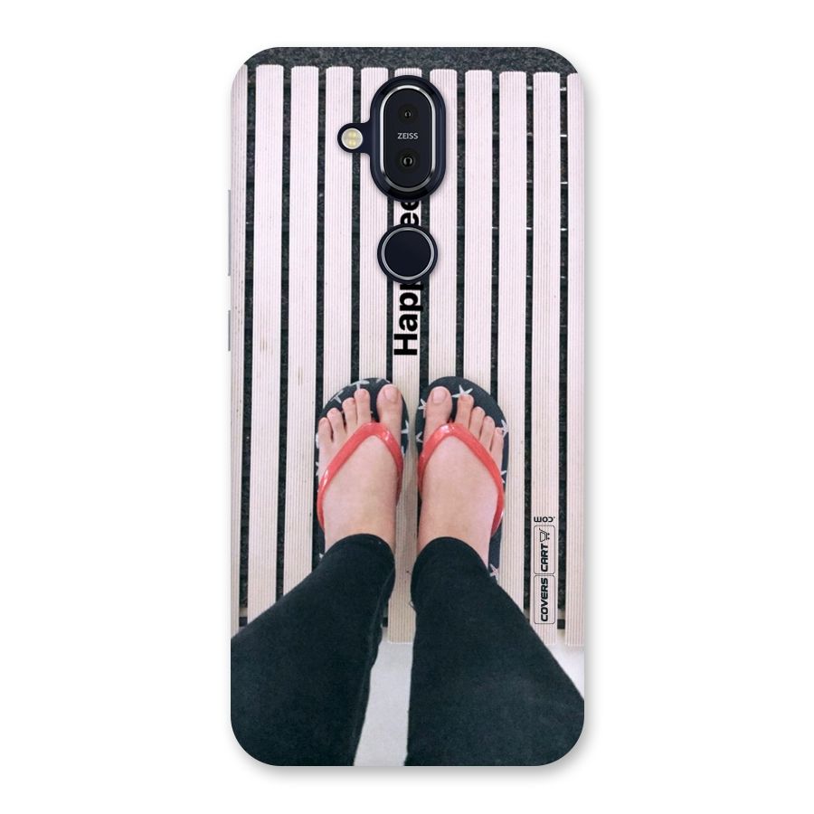 Happy Feet Back Case for Nokia 8.1