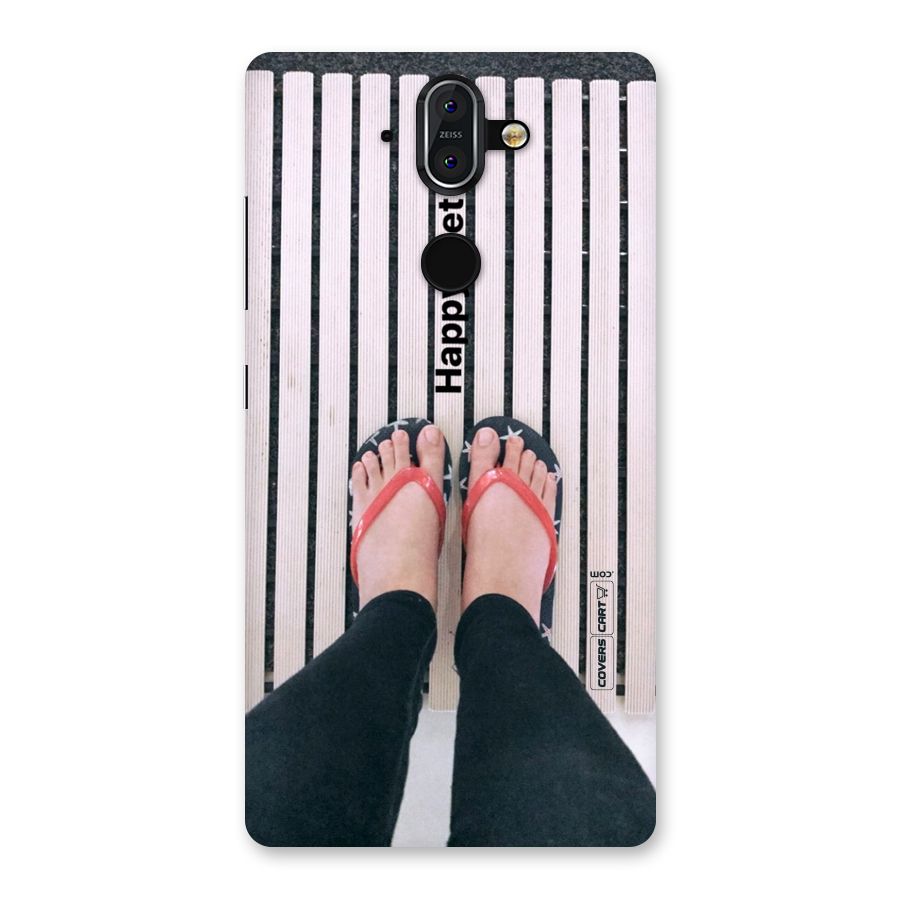 Happy Feet Back Case for Nokia 8 Sirocco