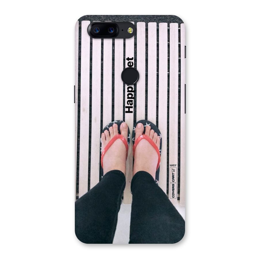 Happy Feet Back Case for OnePlus 5T
