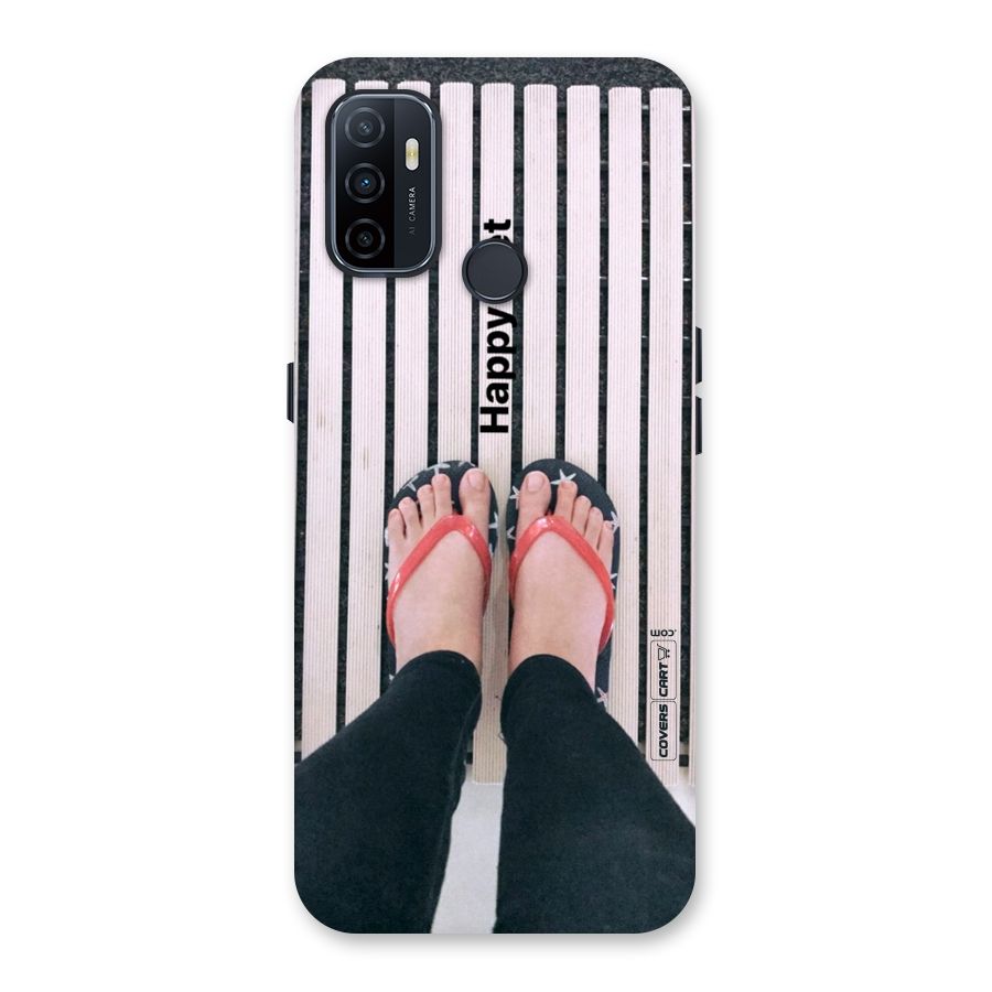 Happy Feet Back Case for Oppo A32