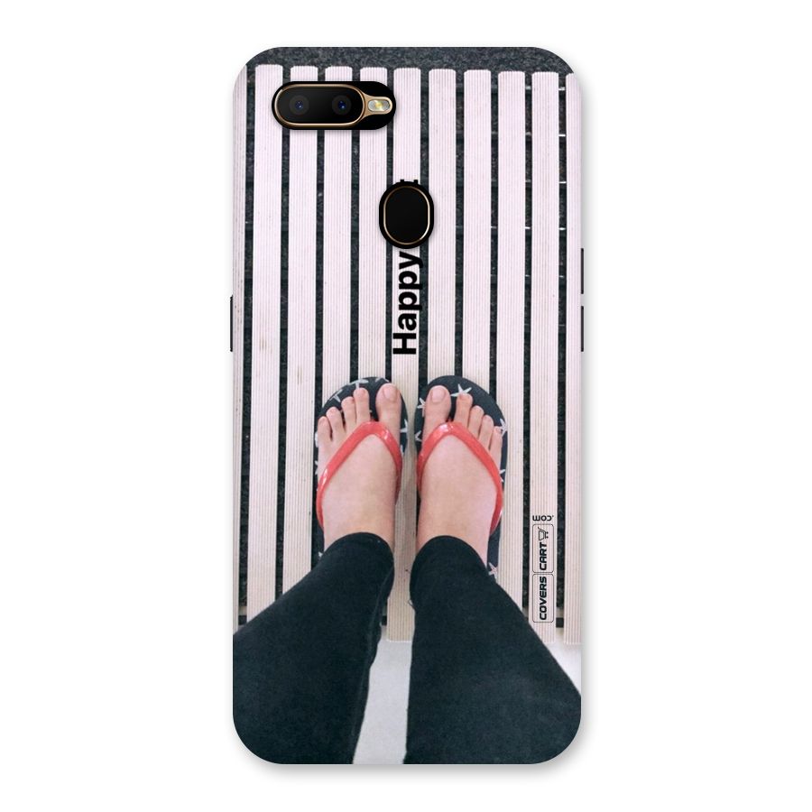 Happy Feet Back Case for Oppo A5s
