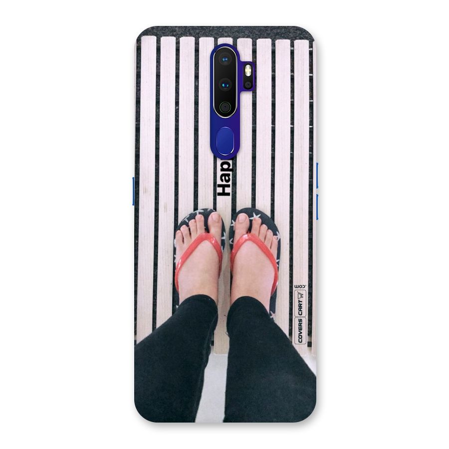Happy Feet Back Case for Oppo A9 (2020)