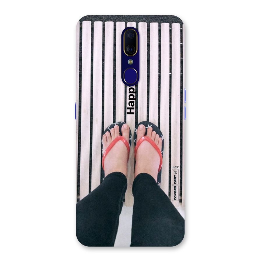Happy Feet Back Case for Oppo F11