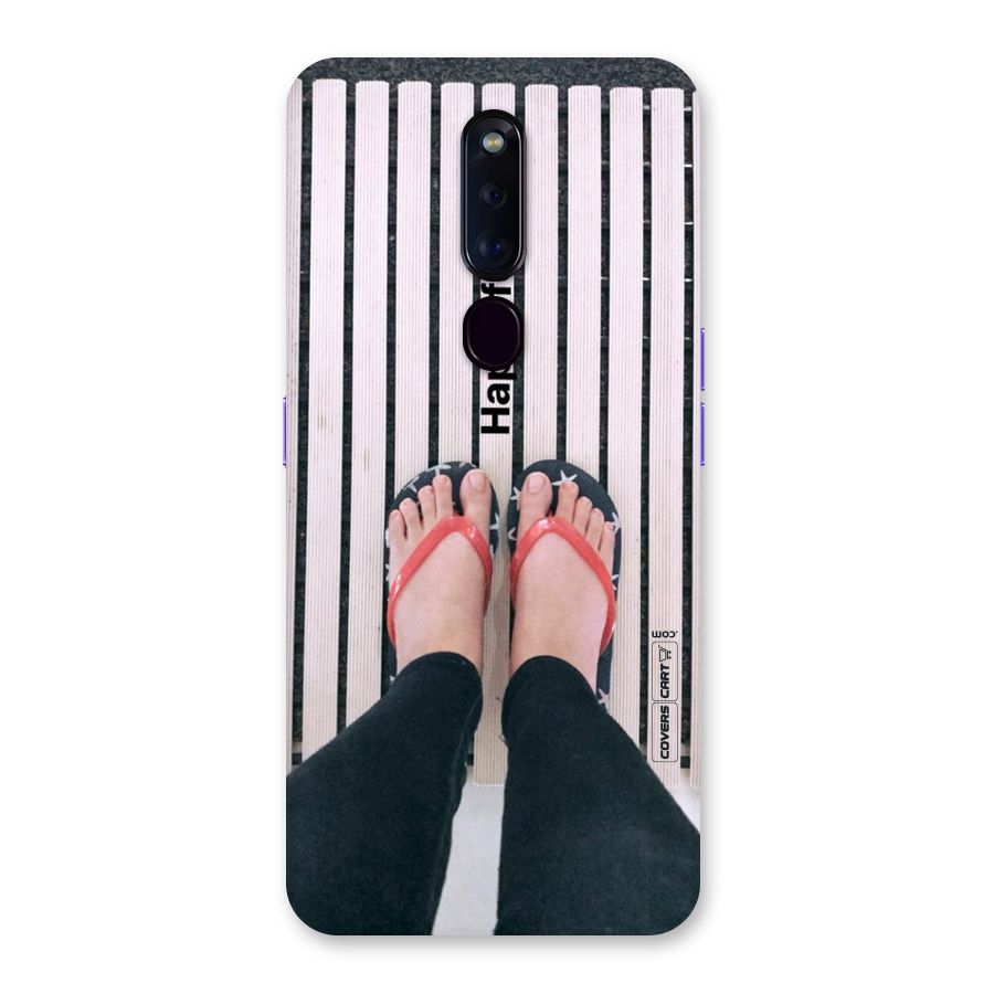 Happy Feet Back Case for Oppo F11 Pro