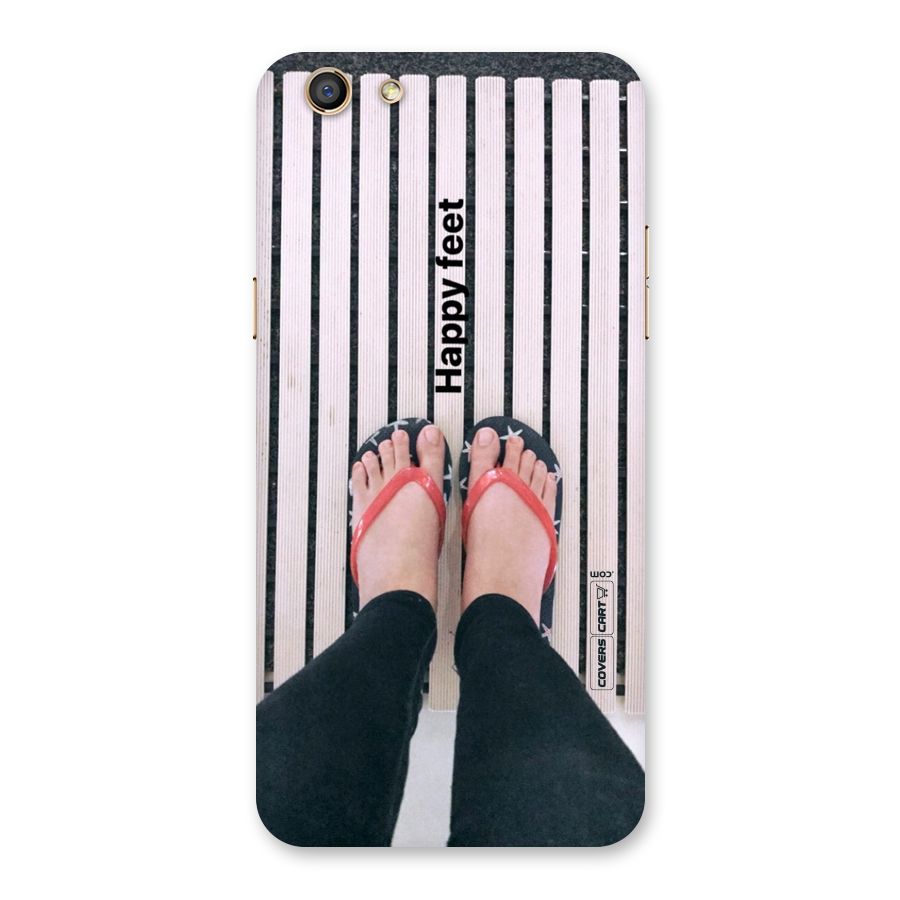 Happy Feet Back Case for Oppo F3