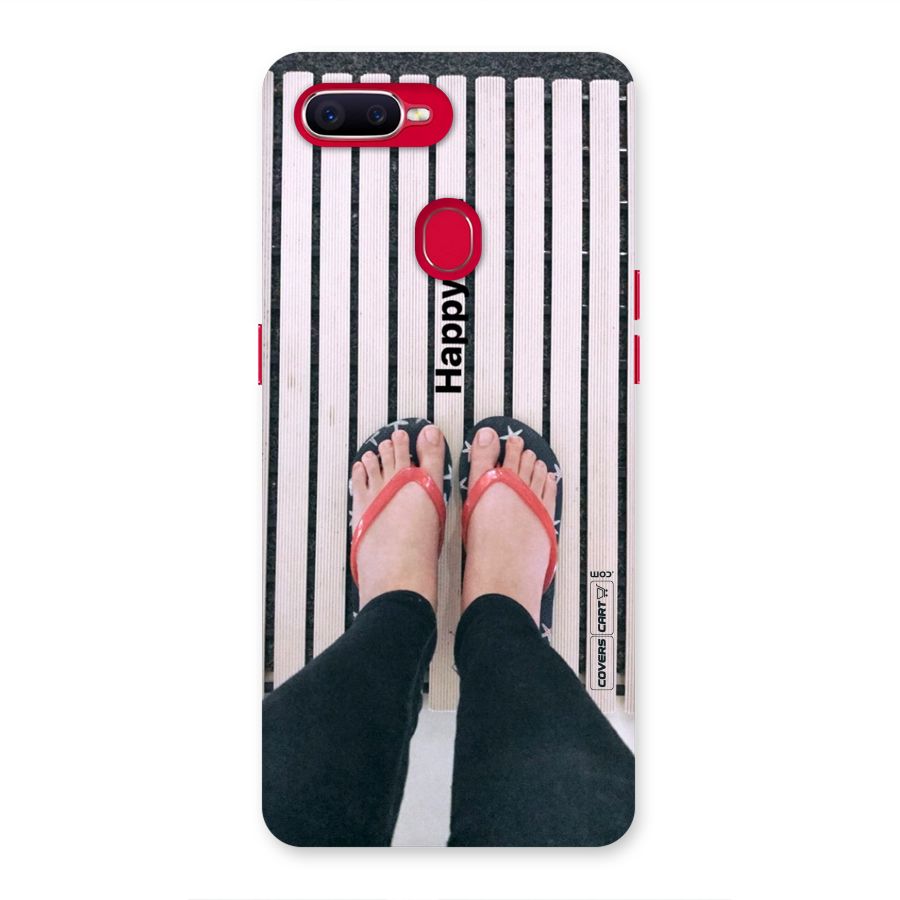 Happy Feet Back Case for Oppo F9 Pro