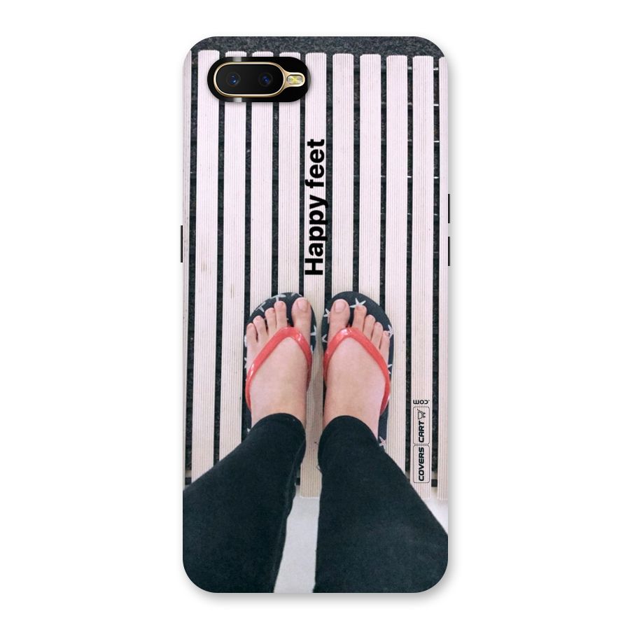 Happy Feet Back Case for Oppo K1
