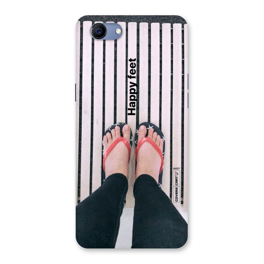 Happy Feet Back Case for Oppo Realme 1