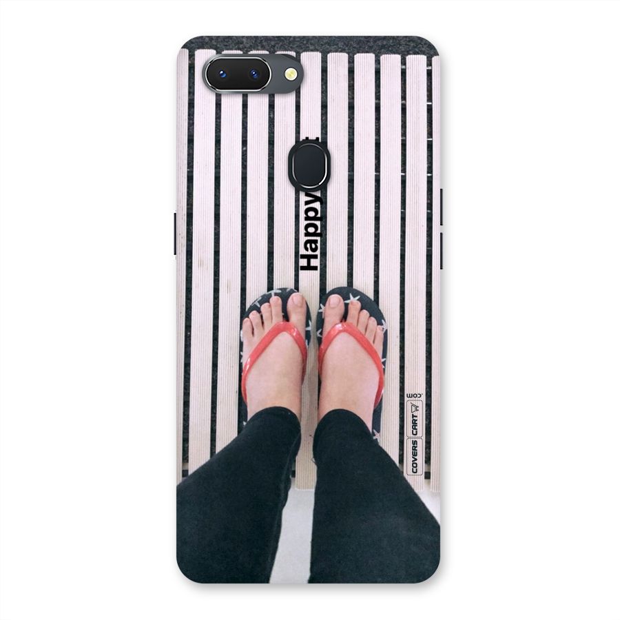 Happy Feet Back Case for Oppo Realme 2