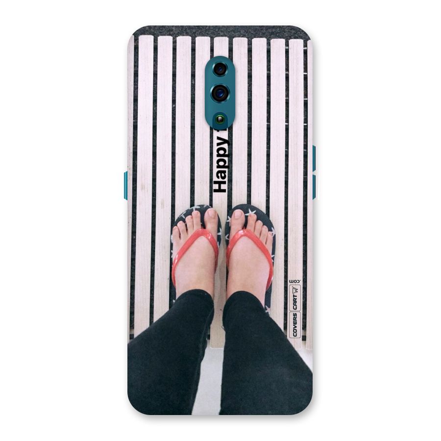Happy Feet Back Case for Oppo Reno