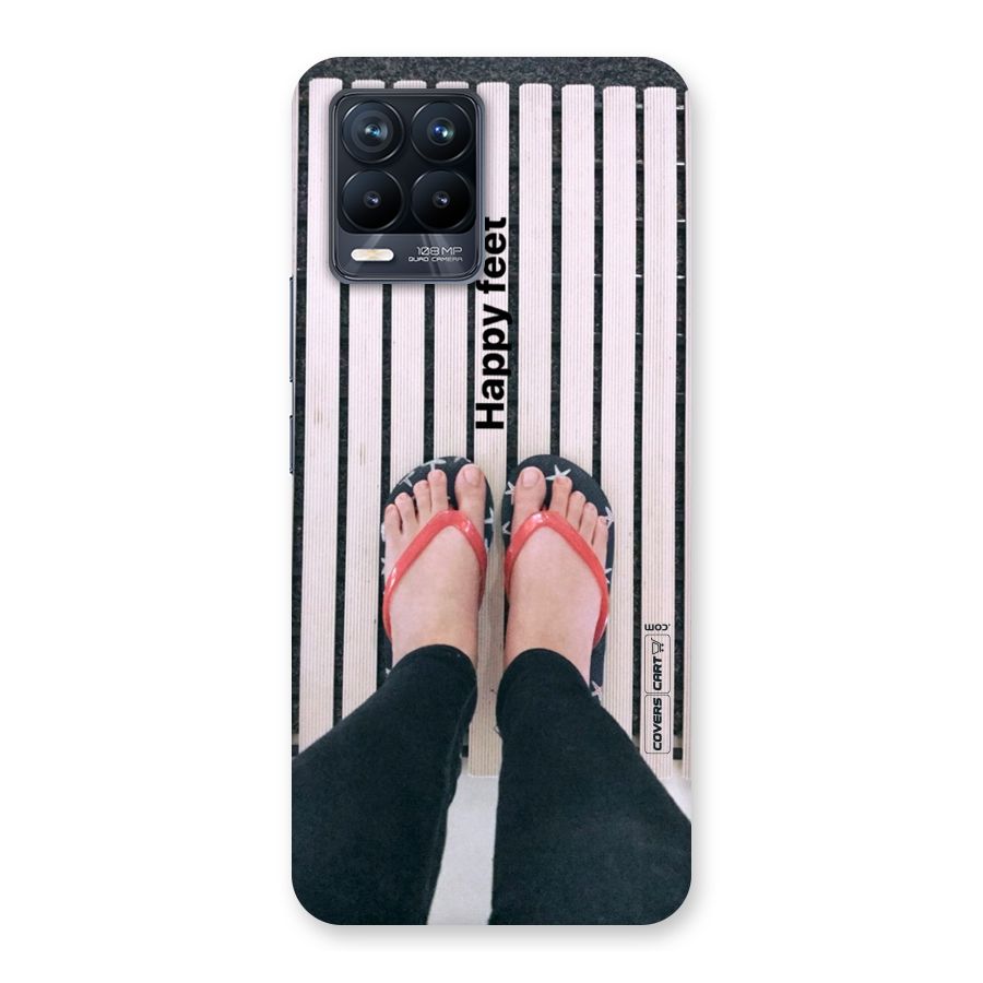 Happy Feet Back Case for Realme 8 Pro