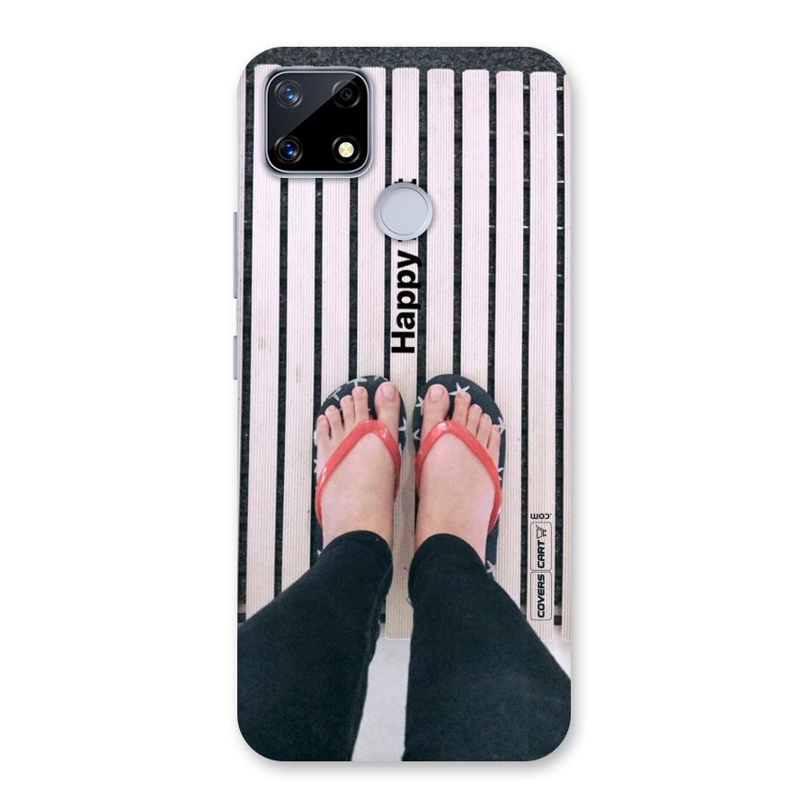 Happy Feet Back Case for Realme Narzo 20