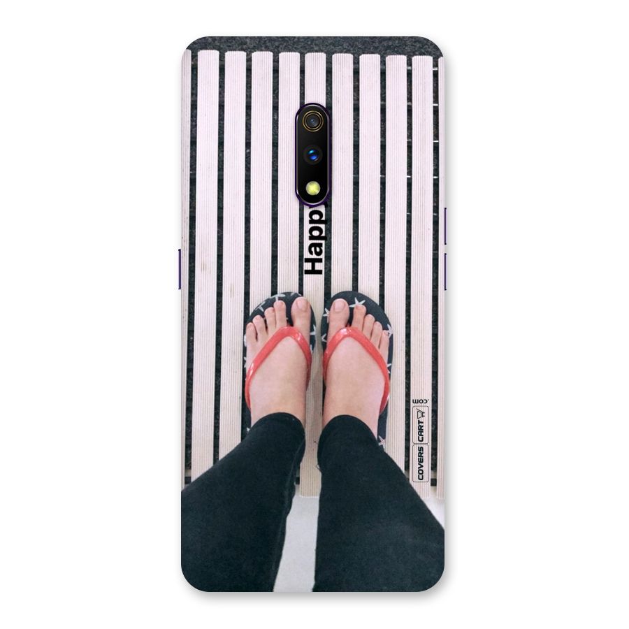 Happy Feet Back Case for Realme X