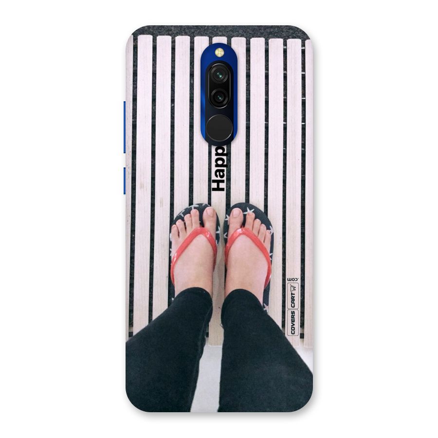 Happy Feet Back Case for Redmi 8