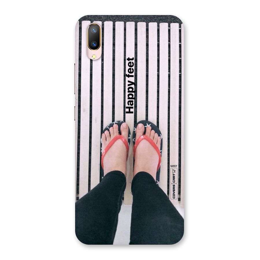 Happy Feet Back Case for Vivo V11 Pro